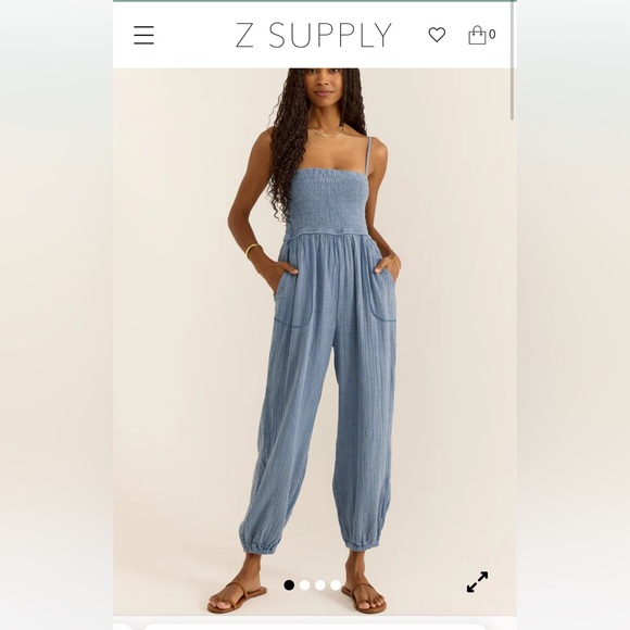 SANTOS GAUZE JUMPSUIT z supply xs - Picture 1 of 4